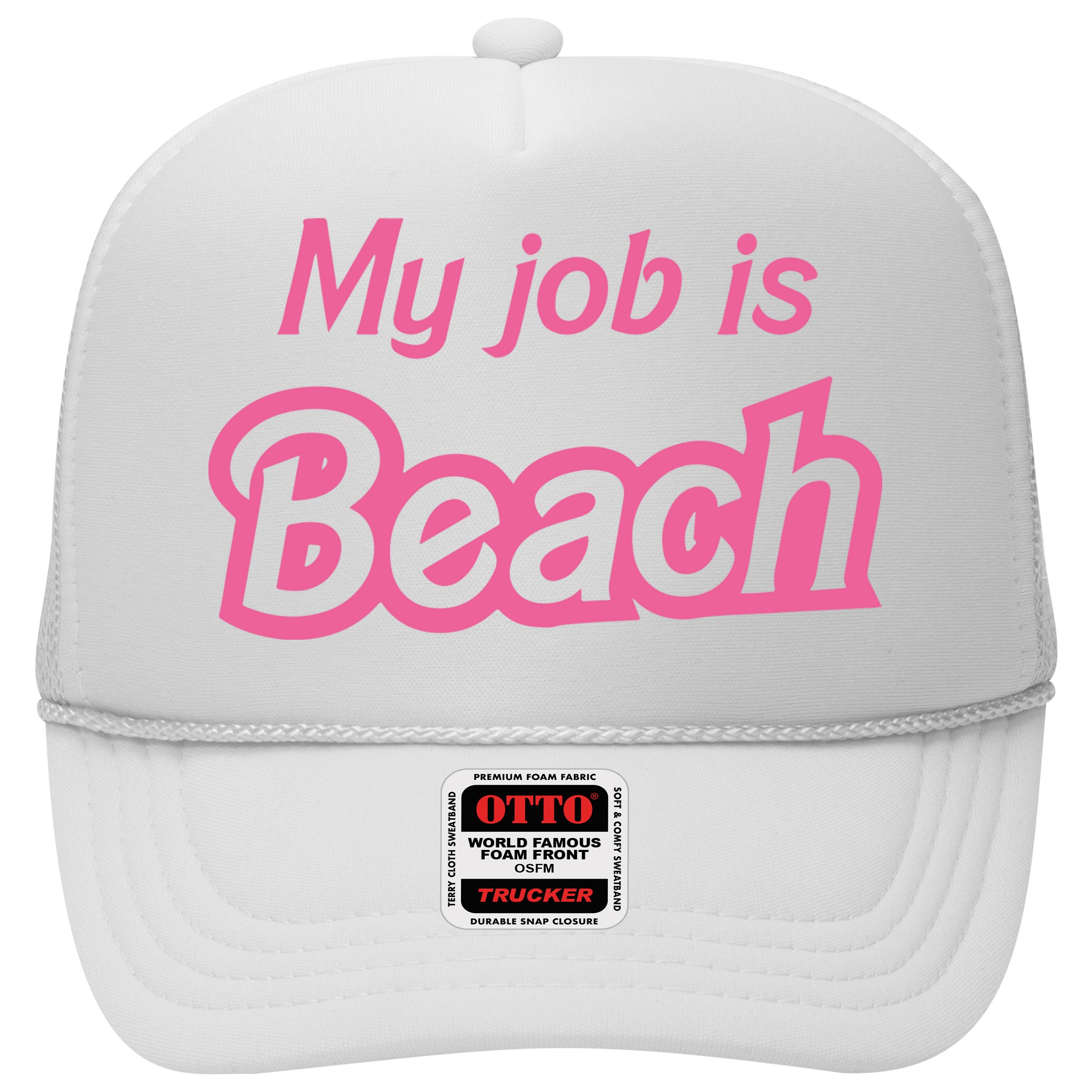 My Job Is Beach Hat