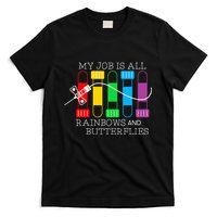 My Job Is All Rainbows & Butterflies Lab Tech Phlebotomist T-Shirt