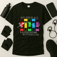 My Job Is All Rainbows & Butterflies Lab Tech Phlebotomist T-Shirt