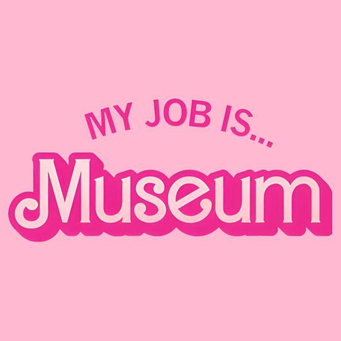 My Job Is Museum Button