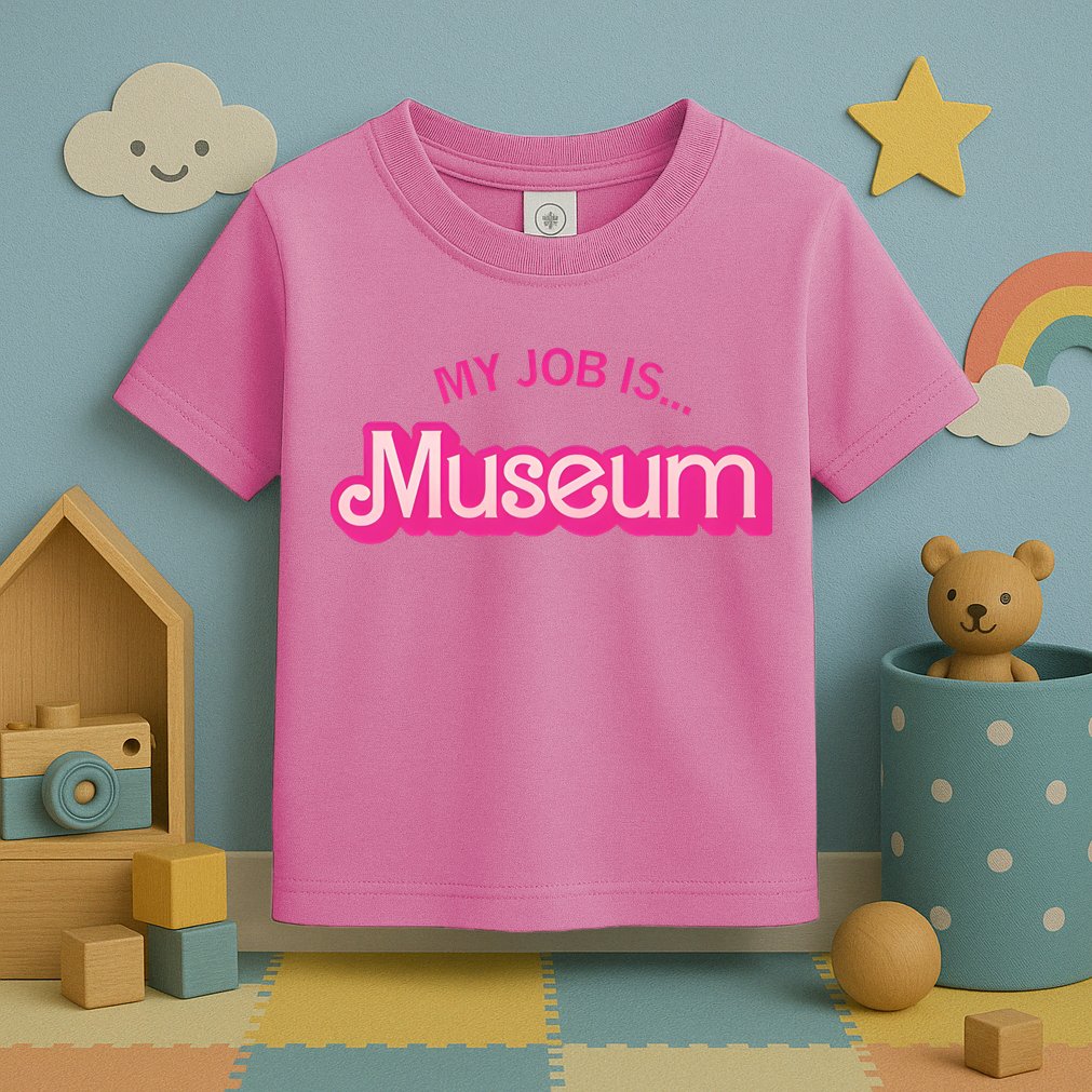 My Job Is Museum Toddler T-Shirt