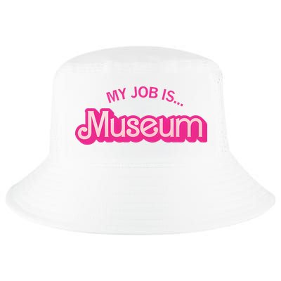 My Job Is Museum Cool Comfort Performance Bucket Hat