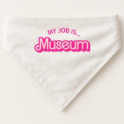 My Job Is Museum USA-Made Doggie Bandana