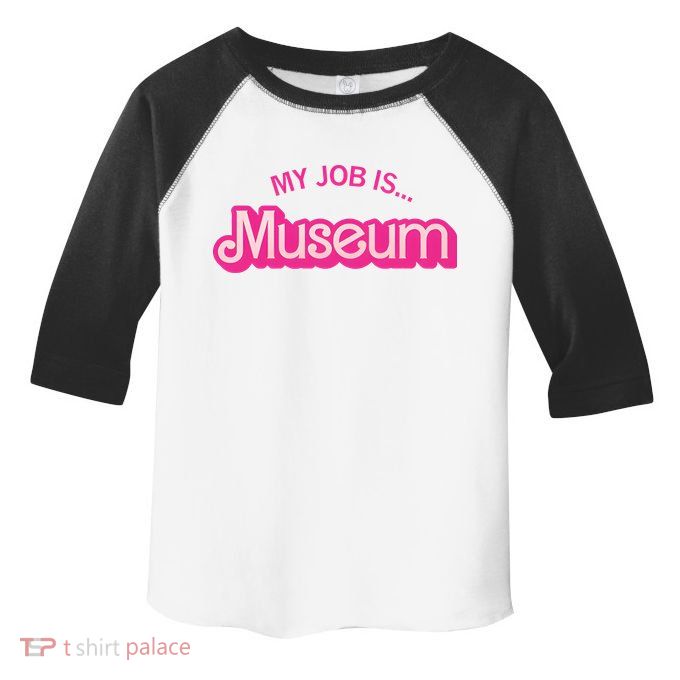 My Job Is Museum Toddler Fine Jersey T-Shirt