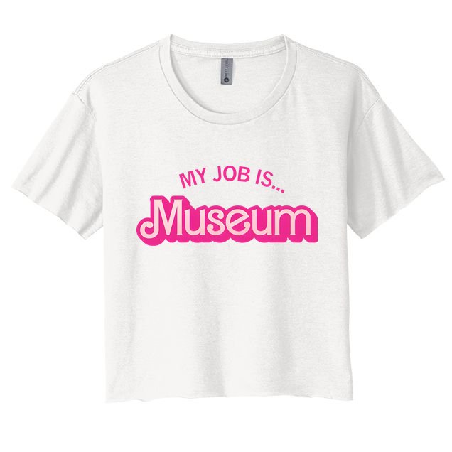 My Job Is Museum Crop Top