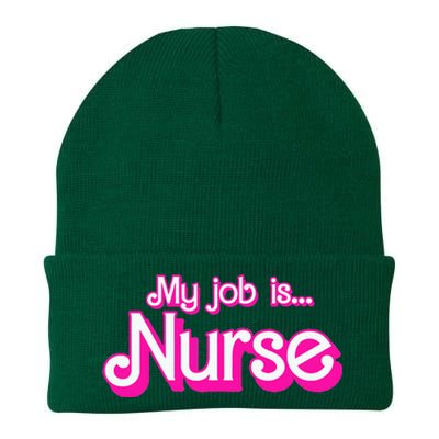 My Job Is Nurse Knit Cap Winter Beanie