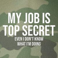 My Job Is Top Secret Legacy Tie Dye Trucker Hat