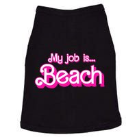 My Job Is Beach Retro Doggie Tank