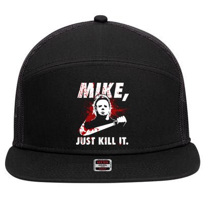 Mike Just Kill It 7 Panel Mesh Trucker Snapback Hat