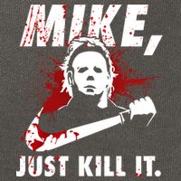 Mike Just Kill It Cotton Canvas Backpack