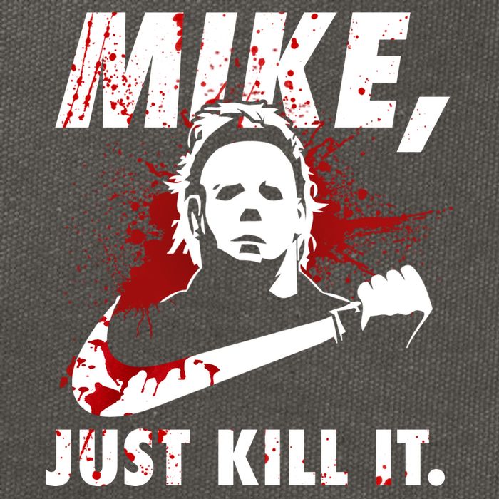 Mike Just Kill It Cotton Canvas Backpack
