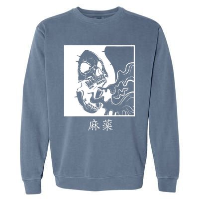 Minimalist Japanese Garment-Dyed Sweatshirt