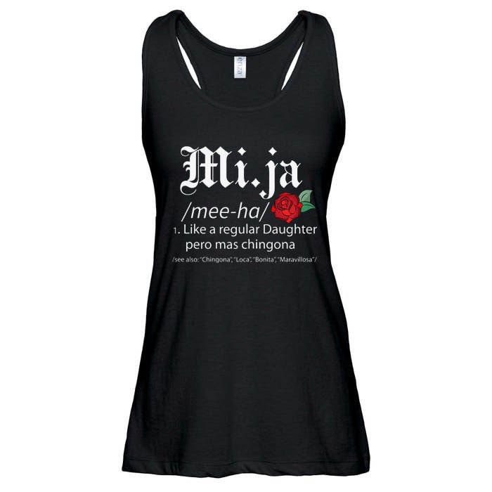 Mi Ja Mee Ha Like A Regular Daughter Per Mas Chingona Ladies Essential Flowy Tank