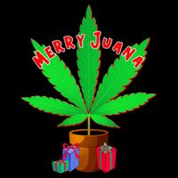 Merry Juana Marijuana Weed Mj Cannabis Christmas Tree 16 in Basic Backpack