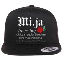 Mi Ja Mee Ha Like A Regular Daughter Per Mas Chingona Flat Bill Trucker Hat