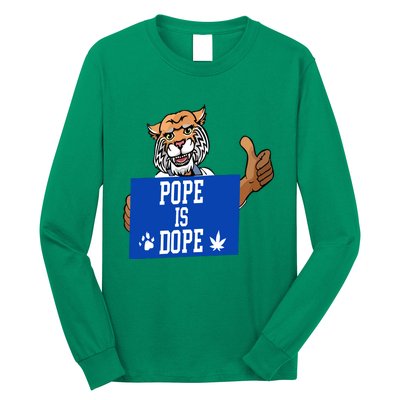 Matt Jones Pope Is Dope Tiger Long Sleeve Shirt