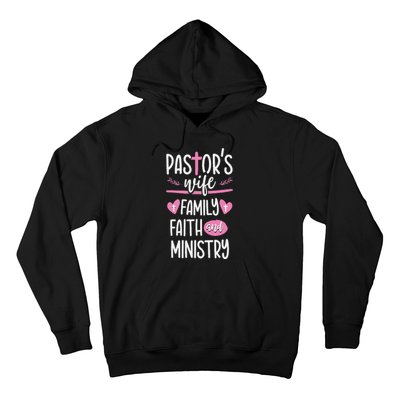 Ministry Jesus PastorS Wife Christian Church Appreciation Hoodie