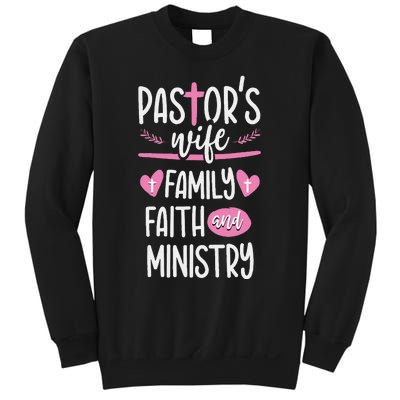 Ministry Jesus PastorS Wife Christian Church Appreciation Sweatshirt