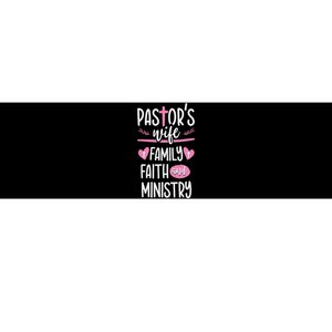 Ministry Jesus PastorS Wife Christian Church Appreciation Bumper Sticker