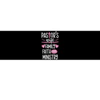 Ministry Jesus PastorS Wife Christian Church Appreciation Bumper Sticker