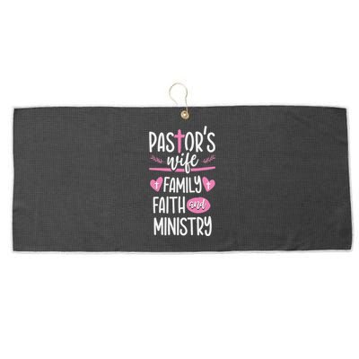 Ministry Jesus PastorS Wife Christian Church Appreciation Large Microfiber Waffle Golf Towel