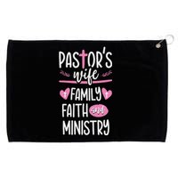 Ministry Jesus PastorS Wife Christian Church Appreciation Grommeted Golf Towel