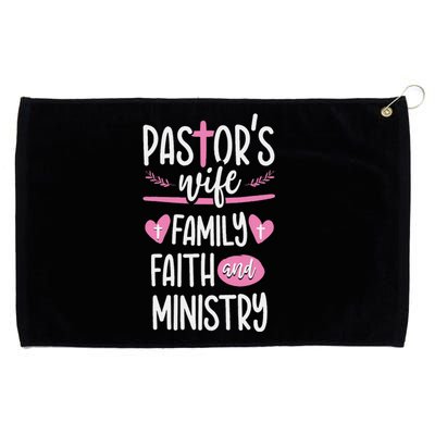 Ministry Jesus PastorS Wife Christian Church Appreciation Grommeted Golf Towel