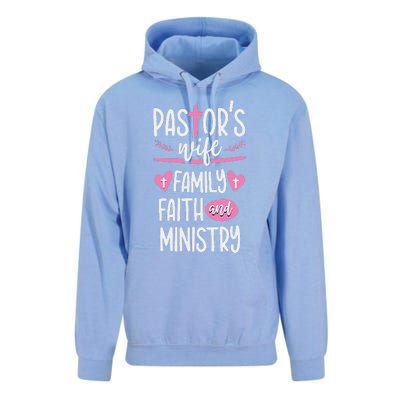 Ministry Jesus PastorS Wife Christian Church Appreciation Unisex Surf Hoodie