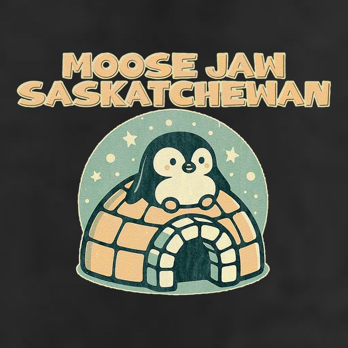 Moose Jaw Saskatchewan Canada Cute Penguin Cool Comfort Performance Bucket Hat