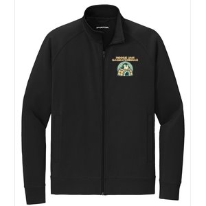 Moose Jaw Saskatchewan Canada Cute Penguin Stretch Full-Zip Cadet Jacket