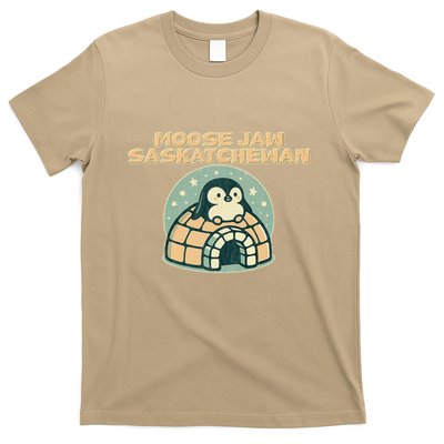 Moose Jaw Saskatchewan Canada Cute Penguin T-Shirt