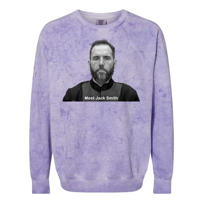 Meet Jack Smith Political Colorblast Crewneck Sweatshirt