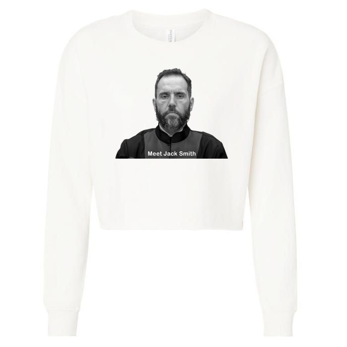 Meet Jack Smith Political Cropped Pullover Crew