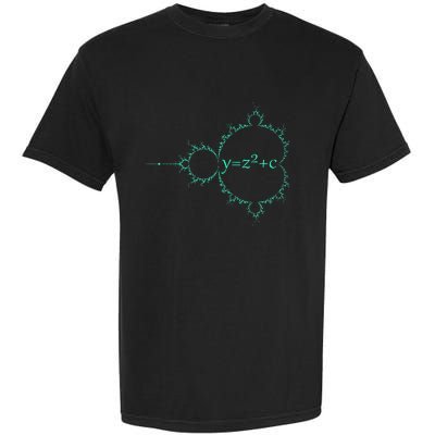 Mandelbrot Julia Set Fractal Complex Number Equation Algebra Garment-Dyed Heavyweight T-Shirt