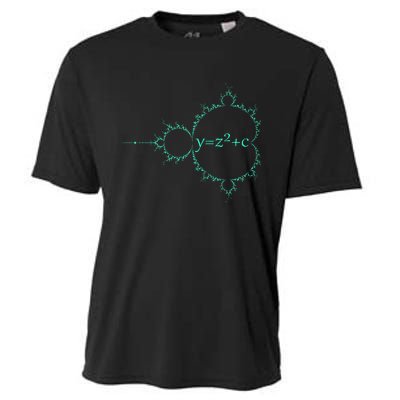 Mandelbrot Julia Set Fractal Complex Number Equation Algebra Cooling Performance Crew T-Shirt