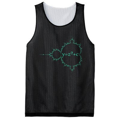 Mandelbrot Julia Set Fractal Complex Number Equation Algebra Mesh Reversible Basketball Jersey Tank