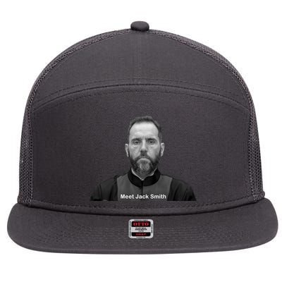 Meet Jack Smith 7 Panel Mesh Trucker Snapback Hat