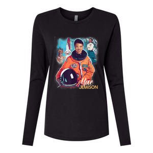 Ms Jemison Tribute Black History Month Future Astronaut Womens Cotton Relaxed Long Sleeve T-Shirt