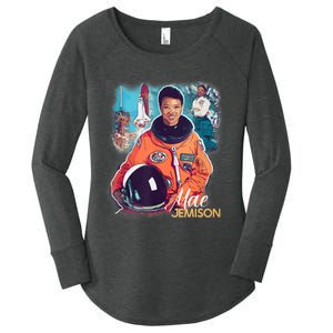 Ms Jemison Tribute Black History Month Future Astronaut Women's Perfect Tri Tunic Long Sleeve Shirt