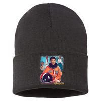 Ms Jemison Tribute Black History Month Future Astronaut Sustainable Knit Beanie