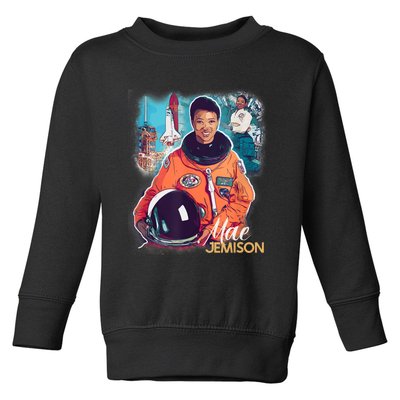 Ms Jemison Tribute Black History Month Future Astronaut Toddler Sweatshirt