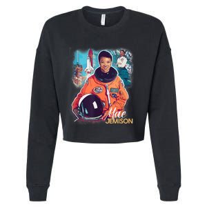 Ms Jemison Tribute Black History Month Future Astronaut Cropped Pullover Crew