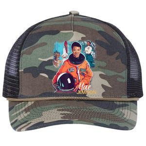 Ms Jemison Tribute Black History Month Future Astronaut Retro Rope Trucker Hat Cap