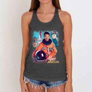 Ms. Jemison Tribute Black History Month Future Astronaut Women's Knotted Racerback Tank