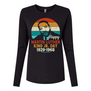 Mlk Jr. Tribute Art Womens Cotton Relaxed Long Sleeve T-Shirt