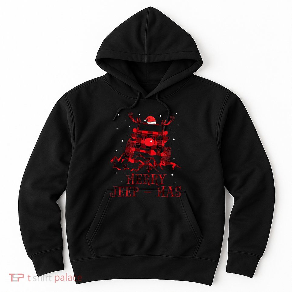 Merry Jeepmas Ugly Christmas Sweater Xmas Hoodie