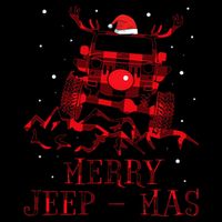 Merry Jeepmas Ugly Christmas Sweater Xmas Impact Tech Backpack