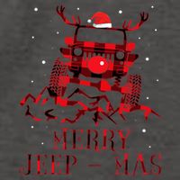 Merry Jeepmas Ugly Christmas Sweater Xmas Vector Backpack