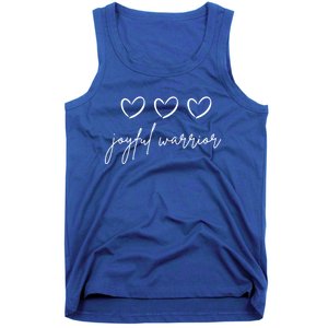 Minimalist Joyful Warrior Kamala Harris Tim Walz Waltz 2024 Gift Tank Top