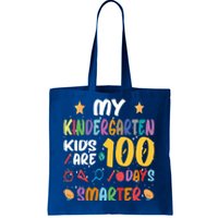 My Kindergarten Are 100 Days Smarter Kinder Teacher Gift Tote Bag